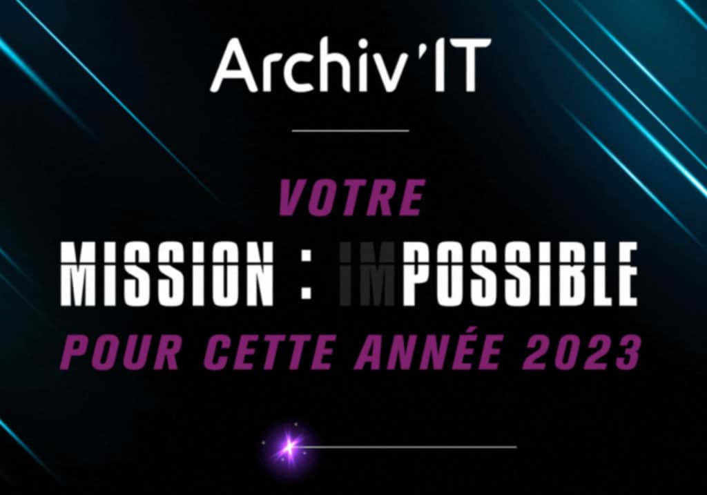 Identité de l'e-mailing Archiv'IT